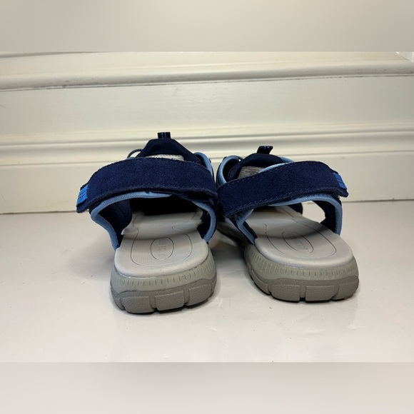 Lands’ End Women’s Size 11D 11 D Navy Dark Blue Closed Toe Water Shoes - Picture 7 of 11